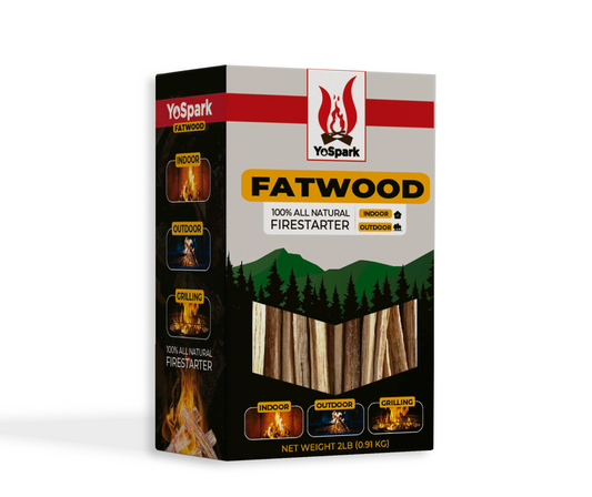 YoSpark fatwood 2LB (0.91 KG)