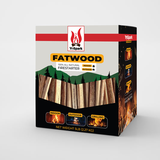 YoSpark fatwood 5LB (2.27 KG)